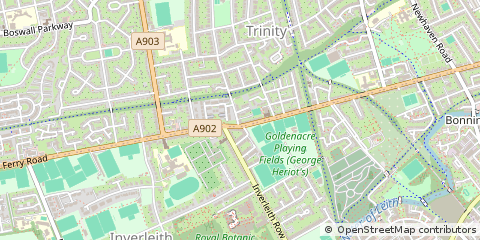 Map of Edinburgh, Midlothian