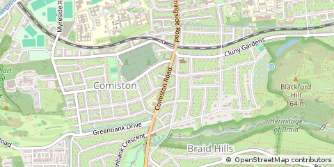 Map of Edinburgh