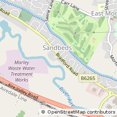 Map of Keighley, West Yorkshire