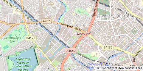 Map of West Midlands