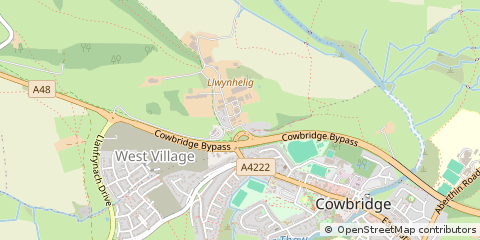 Map of Cowbridge