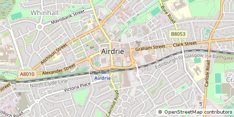 Map of Airdrie