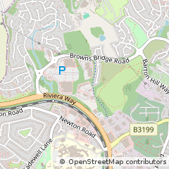 Map of Torquay, Devon