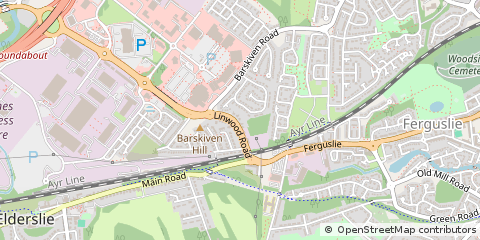 Map of Paisley