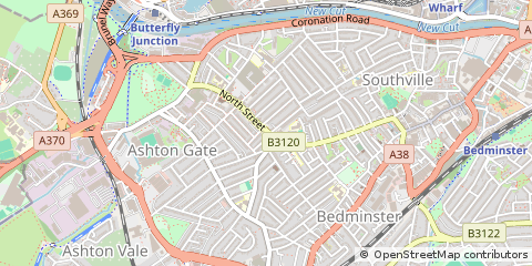 Map of Bristol