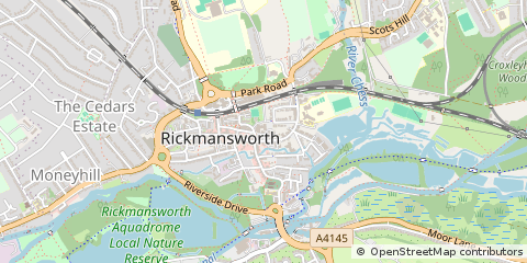 Map of Rickmansworth