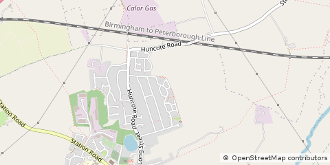 Map of Leicester