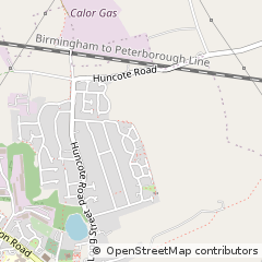 Map of Leicester