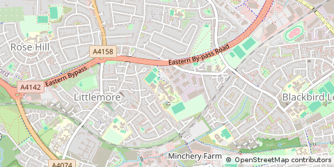 Map of Oxford