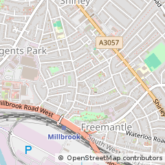 Map of Southampton