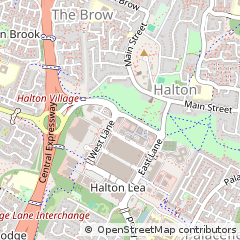 Map of Runcorn, Cheshire
