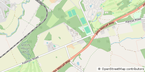 Map of Harrogate, North Yorkshire