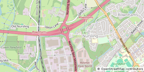 Map of Southampton