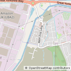 Map of Doncaster