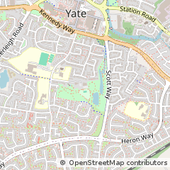 Map of Yate, Bristol