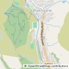 Map of Bridgend