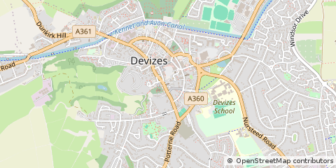 Map of Devizes