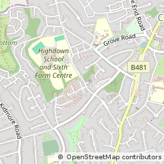 Map of Reading, Berkshire