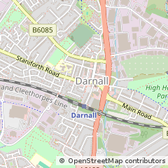 Map of Sheffield