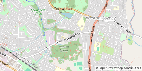 Map of Stoke-on-Trent