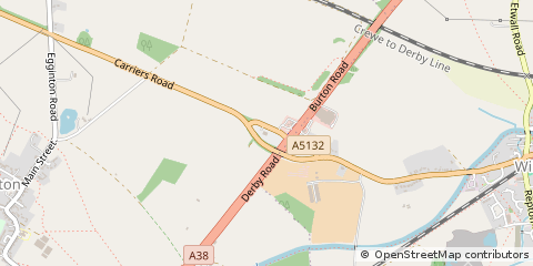 Map of Derby, Derbyshire