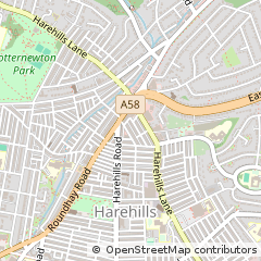 Map of Leeds