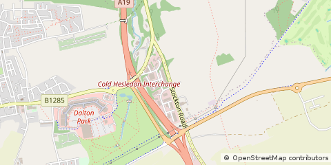 Map of Seaham