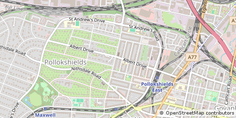 Map of Glasgow