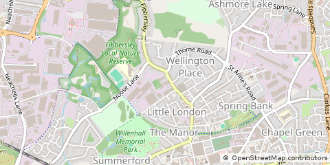Map of Willenhall, West Midlands