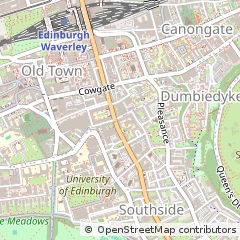 Map of Edinburgh