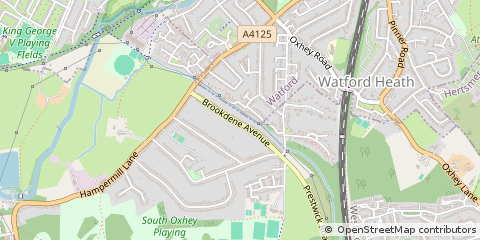Map of Watford