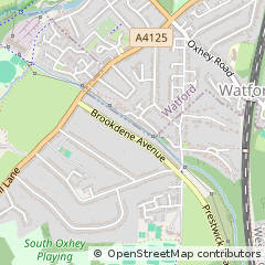 Map of Watford