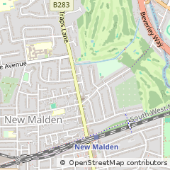 Map of NEW Malden