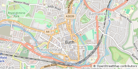 Map of Bath