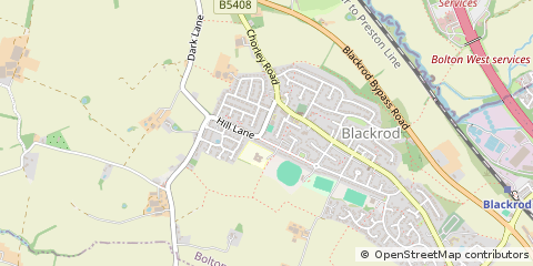 Map of Bolton
