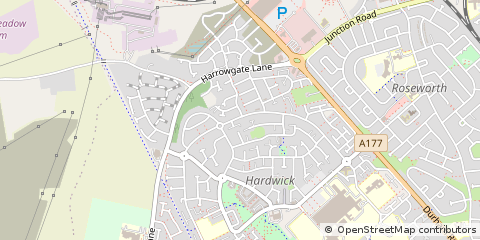 Map of Stockton-on-Tees