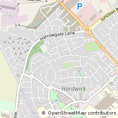 Map of Stockton-on-Tees
