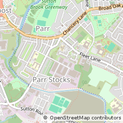 Map of ST. Helens, Merseyside
