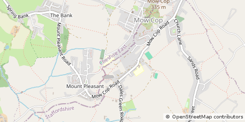 Map of Stoke-on-Trent