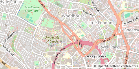 Map of Leeds