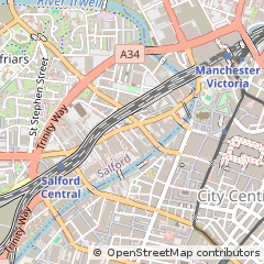 Map of Salford