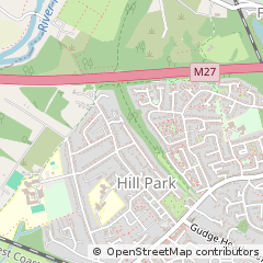 Map of Fareham, Hampshire