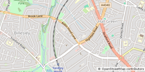 Map of Birmingham