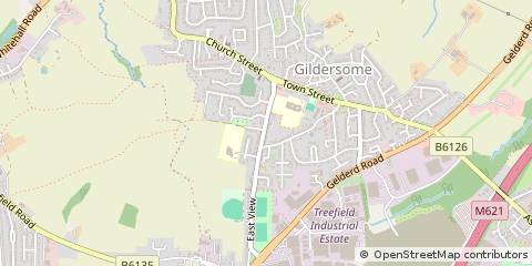 Map of Leeds