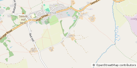 Map of Melksham, Wiltshire