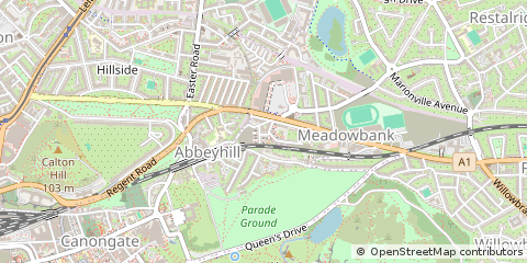 Map of Edinburgh
