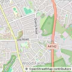 Map of Oxford, Oxfordshire