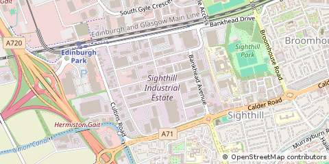 Map of Edinburgh