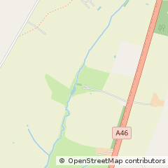 Map of Thrussington, Leicestershire