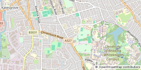 Map of Reading, Berkshire